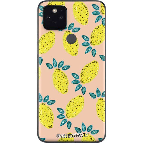 Bouffants and Broken Hearts Lemon Party Google Pixel 5 Skin